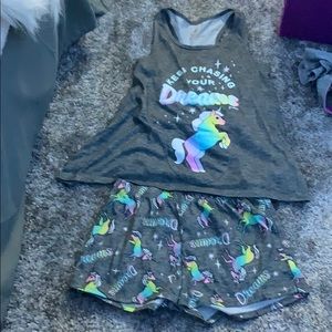 Unicorn justice pajamas